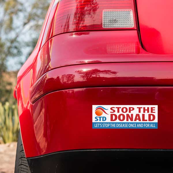 Stop the Donald Bumper Sticker