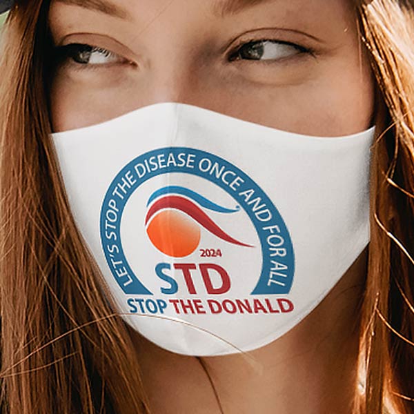 Stop the Donald Face Mask