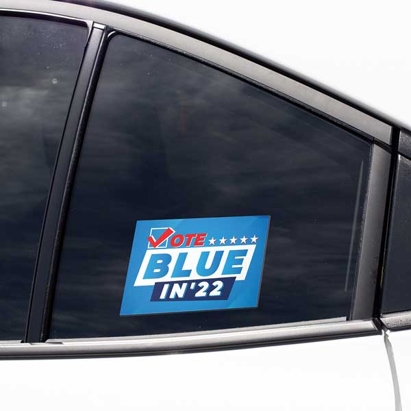 vote blue in 2022 sticker