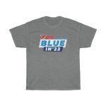 Vote-Blue-in-22-Tshirt | Athletic Grey