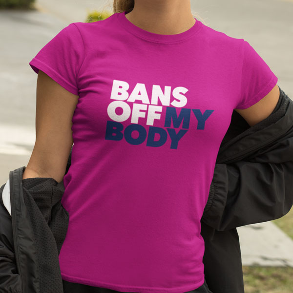 Bans off my body tshirt