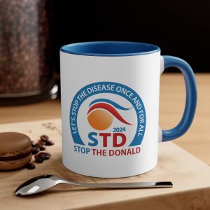 Anti Trump Coffee Mug for 2024 | STD | Stop the Donald