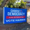 Choose Democracy Vote Harris over dictatorship