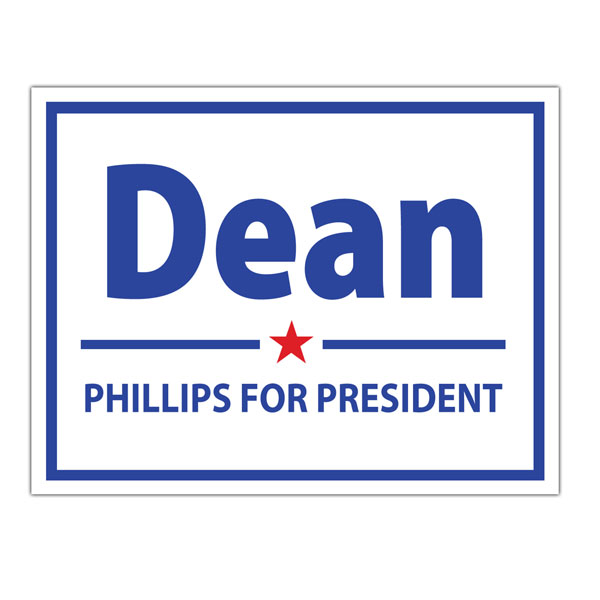 Dean Phillips Bumper Sticker